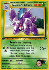 Giovanni's Nidorino - 45/132 - Uncommon - 1st Edition