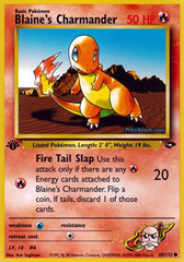 Blaine's Charmander - 60/132 - Common - 1st Edition