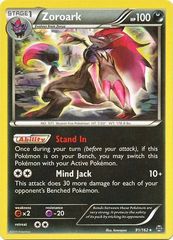 Zoroark - 91/162 - Non Holo (XY Breakthrough Symbol)