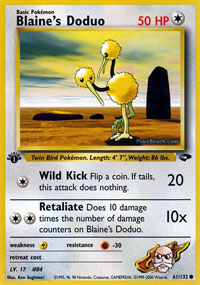 Blaines Doduo - 61/132 - Common - 1st Edition