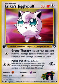 Erikas Jigglypuff - 69/132 - Common - 1st Edition