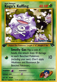 Kogas Koffing - 79/132 - Common - 1st Edition