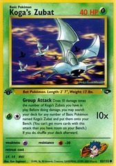 Koga's Zubat - 83/132 - Common - 1st Edition