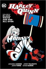 Harley Quinn Hc Vol 06 Black White & Red All Over