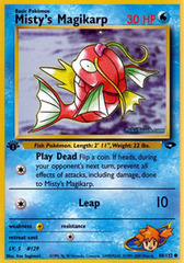 Misty's Magikarp - 88/132 - Common - 1st Edition