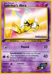 Sabrina's Abra - 93/132 - Common - 1st Edition