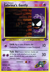 Sabrina's Gastly - 96/132 - Common - 1st Edition