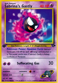 Sabrinas Gastly - 97/132 - Common - 1st Edition