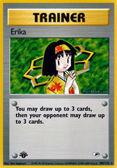 Erika - 100/132 - Rare - 1st Edition