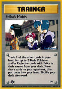 Erikas Maids - 109/132 - Uncommon - 1st Edition