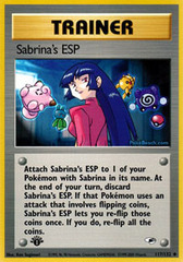 Sabrina's ESP - 117/132 - Uncommon - 1st Edition