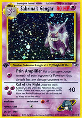 Sabrina's Gengar - 14/132 - Holo Rare - 1st Edition