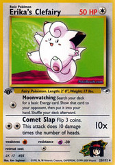 Erika's Clefairy - 25/132 - Rare - 1st Edition