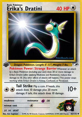 Erika's Dratini - 42/132 - Uncommon - 1st Edition