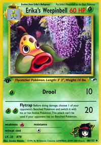 Erikas Weepinbell - 48/132 - Uncommon - 1st Edition