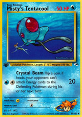 Misty's Tentacool - 57/132 - Uncommon - 1st Edition