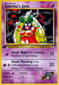 Sabrinas Jynx - 59/132 - Uncommon - 1st Edition