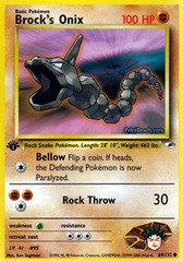 Brock's Onix - 69/132 Common - 1st Edition