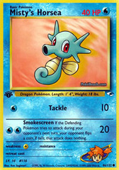 Misty's Horsea - 86/132 - Common - 1st Edition