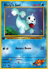 Misty's Seel - 88/132 Common - 1st Edition