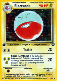 Electrode - 2/64 - Holo Rare - 1st Edition