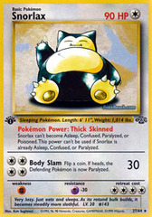 Snorlax - 27/64 - Rare - 1st Edition