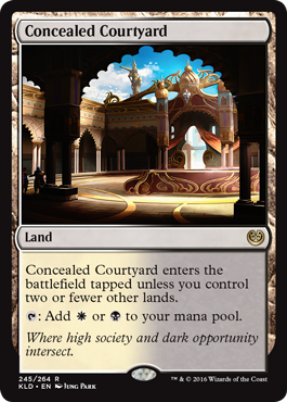 Concealed Courtyard - Foil