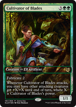 Cultivator of Blades - Game Day Promo