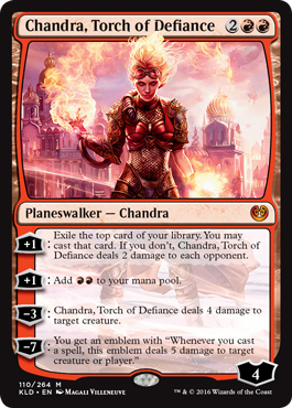 Chandra, Torch of Defiance - Foil