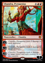 Chandra, Pyrogenius - Foil - Planeswalker Deck Exclusive