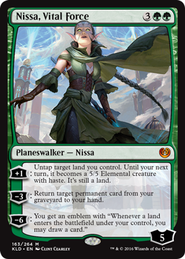 Nissa, Vital Force - Foil