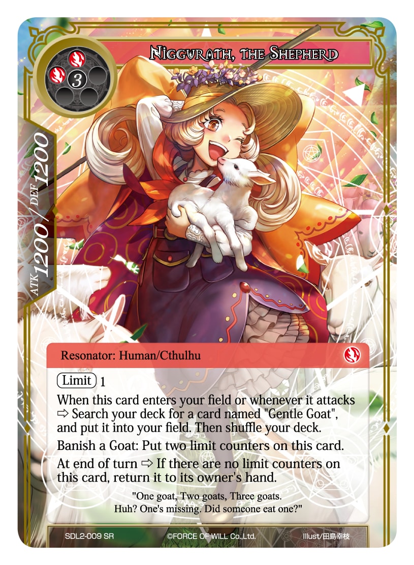 Niggurath, the Shepherd - SDL2-009 - SR