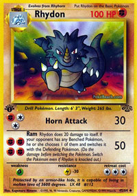 Rhydon - 45/64 - Uncommon - 1st Edition