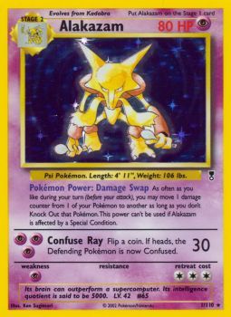 Alakazam - 1/110 - Holo Rare