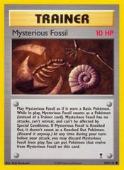 Mysterious Fossil - 109/110 - Common