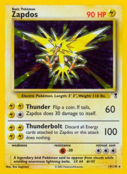 Zapdos - 19/110 - Holo Rare