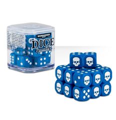 Warhammer 40k Dice Blue