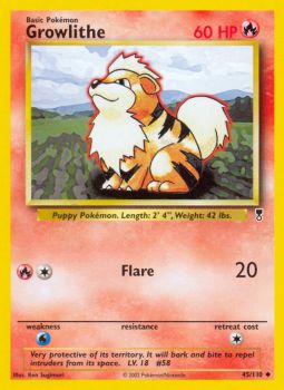 Growlithe - 45/110 - Uncommon