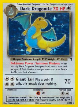 Dark Dragonite - 5/110 - Holo Rare