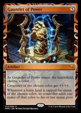 Gauntlet of Power (012) - Foil