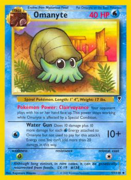 Omanyte - 57/110 - Uncommon