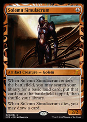 Solemn Simulacrum (025) - Foil