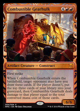 Combustible Gearhulk - Foil