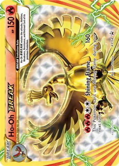 Ho-Oh Break - XY154 - Black Star Promo