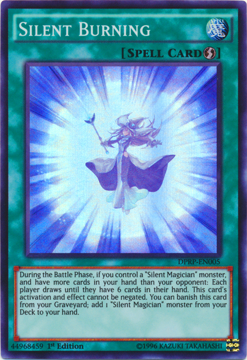 Silent Burning - DPRP-EN005 - Super Rare - 1st Edition Silent Burning - DPRP-EN005 - Super Rare - 1st Edition