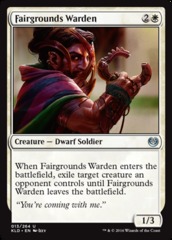 Fairgrounds Warden - Foil