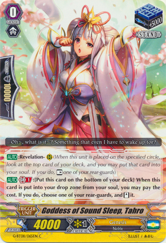 Goddess of Sound Sleep, Tahro - G-BT08/065 - C