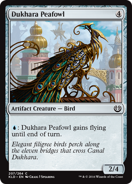 Dukhara Peafowl - Foil