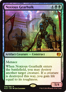 Noxious Gearhulk - Foil - Prerelease Promo