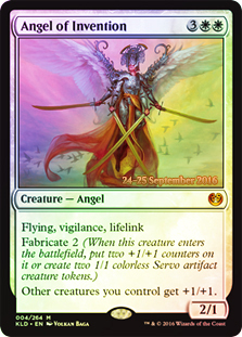 Angel of Invention - Foil - Prerelease Promo